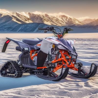 125CC snowmobile τροχιά μοτοσυκλέτα με ηλεκτρικό κινητήρα εκκίνησης
