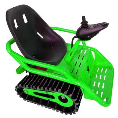 10-15° ικανότητα Mini Tank Electric Go Kart με σύστημα φρένων με μπροστινό δίσκο