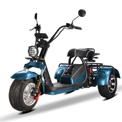Unisex 2000w Citycoco Ηλεκτρικό σκούτερ με 3 τροχούς και 60-80 χιλιόμετρα απόσταση ανά φόρτιση