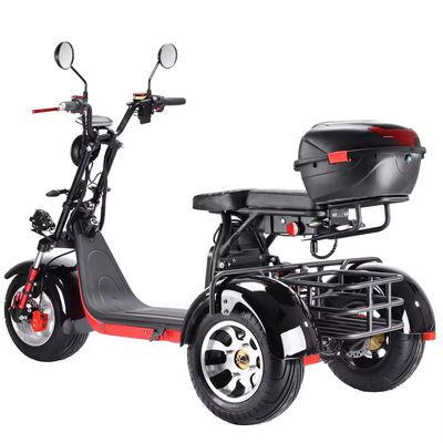 Citycoco 3 τροχών Ηλεκτρικό σκούτερ 3000w 2000 Watt Citycoco Δύο θέσεις Wide Wheel Road