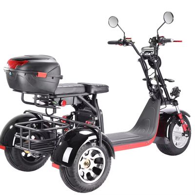 Citycoco 3 τροχών Ηλεκτρικό σκούτερ 3000w 2000 Watt Citycoco Δύο θέσεις Wide Wheel Road
