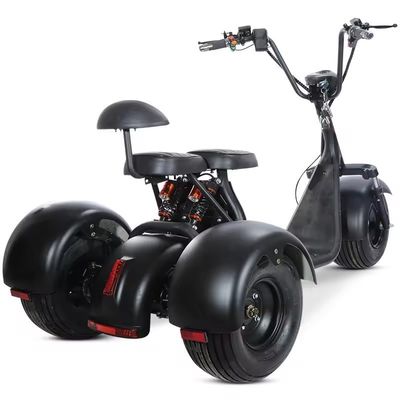 Ηλεκτρικό σκούτερ Citycoco 2000W 1000W 1500W Ενήλικας 3 τροχούς 31-40Ah χωρητικότητα μπαταρίας