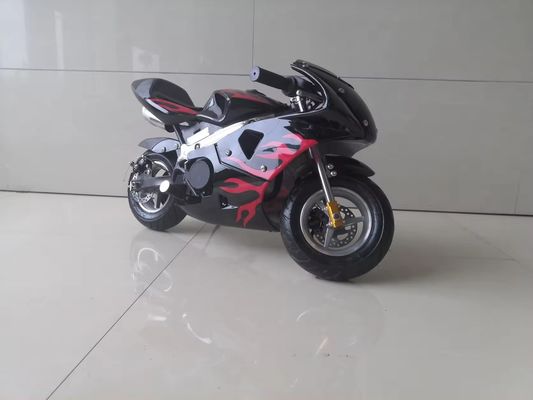 Κινητήρας Aotong 49CC 2 ροής Moto Kids Χρώματα τσέπης ποδήλατο Προσαρμοσμένο υποστηριζόμενο φρένο DISC