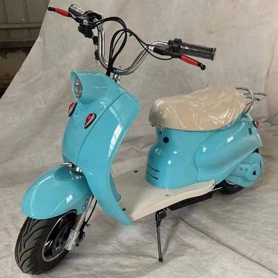 Υψηλής ισχύος 350W κινητήρας 36v12ah Ηλεκτρικό σκούτερ για παιδιά Μίνι 3 τροχών Ροζ Vespa