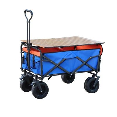 Η Aotong Motor προσφέρει 600D υφασμάτινη υδραυλική αποθήκευση εξωτερικού καροτσάκι με μεγάλες ρόδες