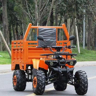 Αγροτικό ATV Aotong 125cc/150cc με ρυμουλκούμενο και κιβώτιο φορτίου 2WD 4WD Off Road ATV τάση 12V