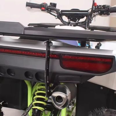 8 ιντσών λάστιχο βενζίνη 125cc ATV προσαρμοσμένα χρώματα και μπροστινό δίσκο πίσω δίσκο σύστημα φρένων