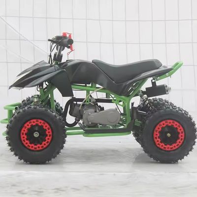 Μεταφορά αλυσίδας Μεταφορά 49cc Παιδιά Mini Quad ATV 4 τροχών Βενζίνη ποδήλατο