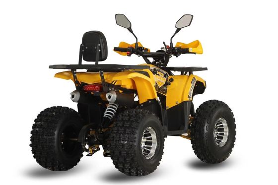 125cc Farm Quads ATV για ενήλικες Ενίσχυρος κινητήρας αερίου / ντίζελ και αλυσίδας