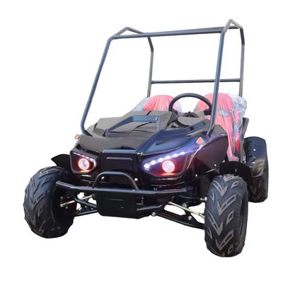 Δύο θέσεις Ηλεκτρικό Go Cart με μπροστινό δίσκο πίσω σύστημα πέδησης δίσκου και 60V τάση