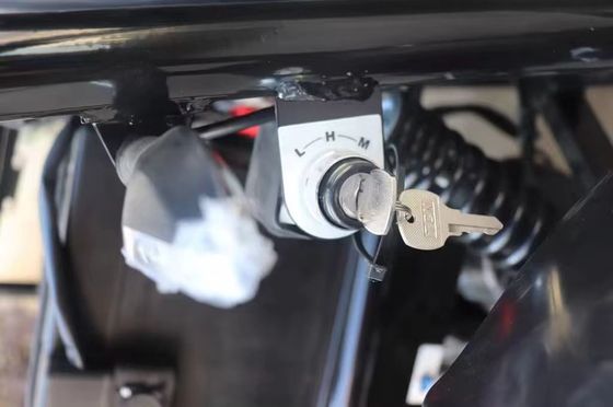 Δύο θέσεις Ηλεκτρικό Go Cart με μπροστινό δίσκο πίσω σύστημα πέδησης δίσκου και 60V τάση