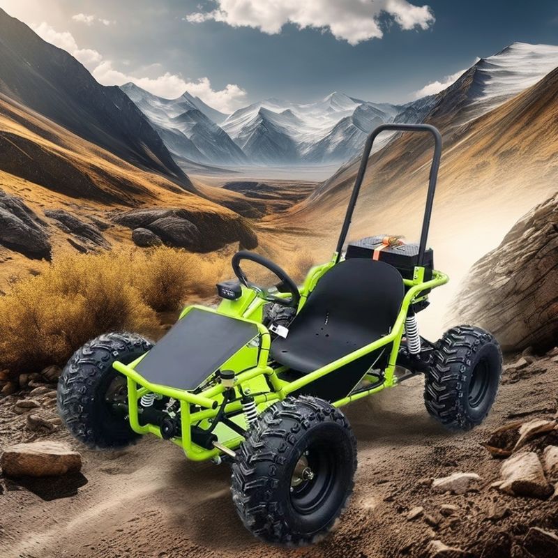 Ηλεκτρικό Kids Go Kart με 2024 1000W 1200W Brushless Motor και Big Power 3 Speed Buggy