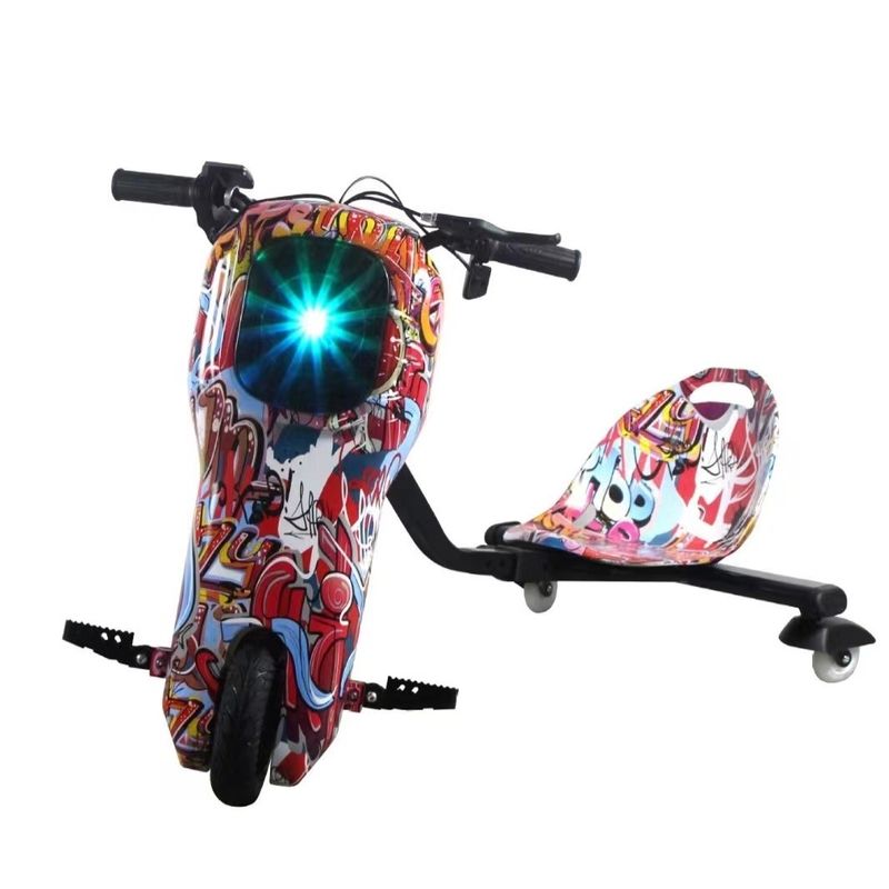 350W 3.0ah 3.6Ah/36V Λιθιοκύτταρα Παιδιά Drift Trike Λαϊκό στυλ με 6.5 μέγεθος τροχών