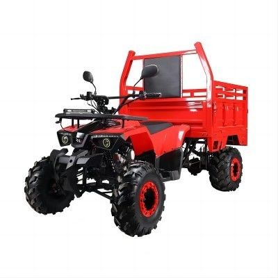 Αγροτικό ATV Aotong 125cc/150cc με ρυμουλκούμενο και κιβώτιο φορτίου 2WD 4WD Off Road ATV τάση 12V