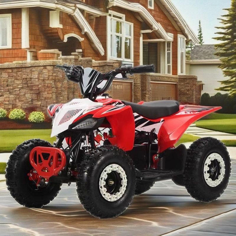 36V Kids Quad Electric 1000w Atv 125cc 6 ιντσών αυτόματη τετρακίνητη μοτοσυκλέτα για παιδιά 2WD