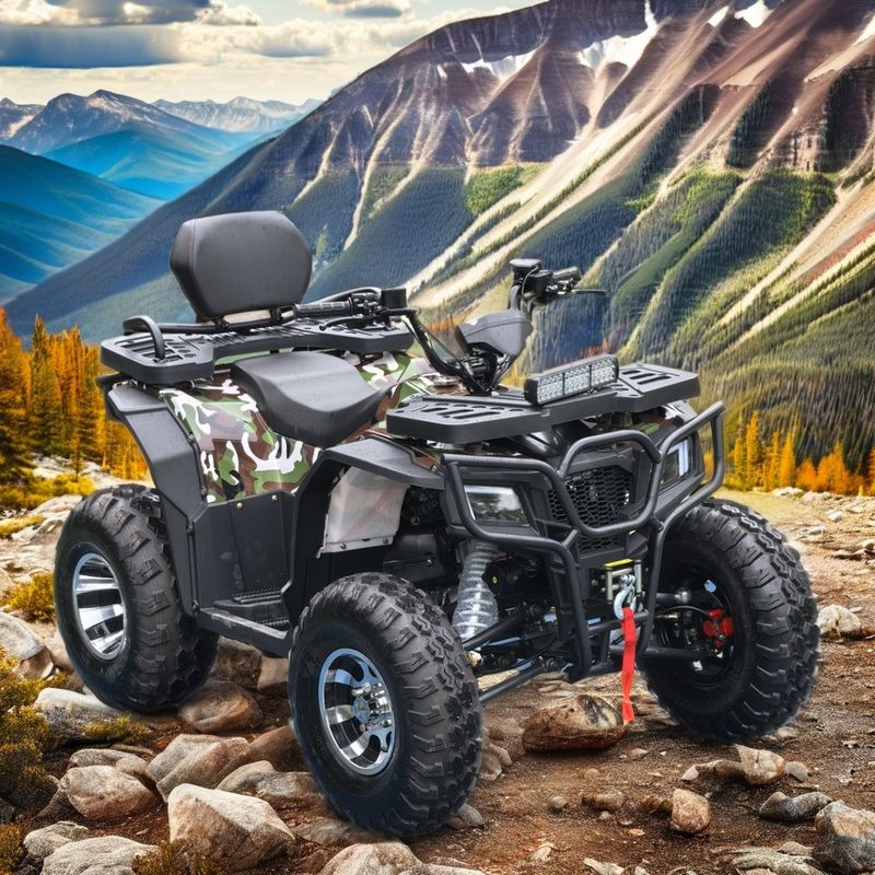 Αριθμός κυλίνδρου 1 Αυτοματοποιημένο 4WD Atv 250cc 150cc Quad Bike Ηλεκτρική εκκίνηση Moto Atv 4x4