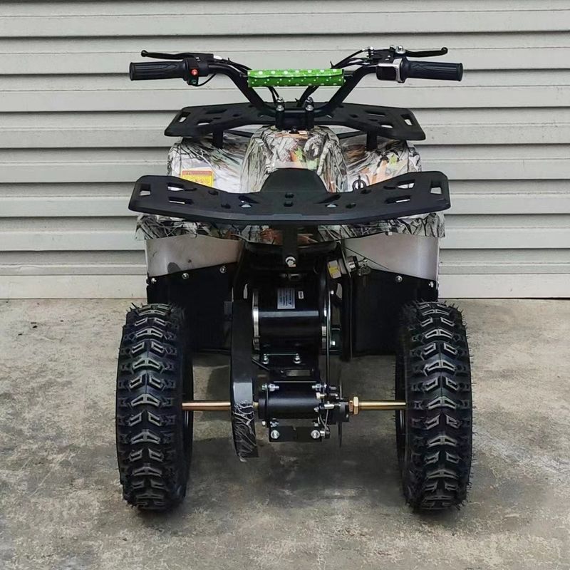 125CC ATV 4 Wheeler Quad Motorcycle με 8 ιντσών ελαστικό και μπροστινό δίσκο πίσω σύστημα φρένων δίσκου